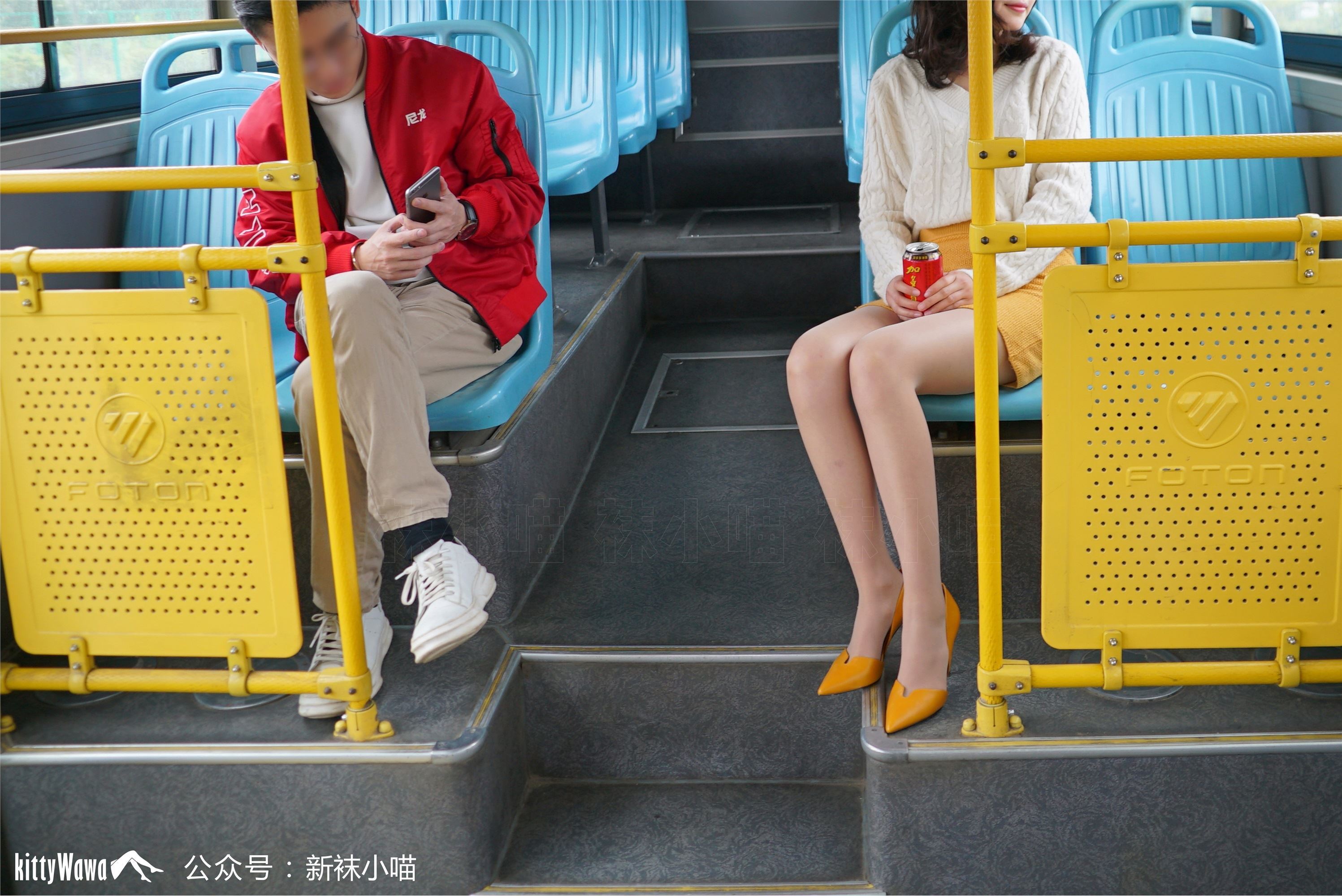 kittyWawa袜小喵故事集  KTS006 公交车追随者